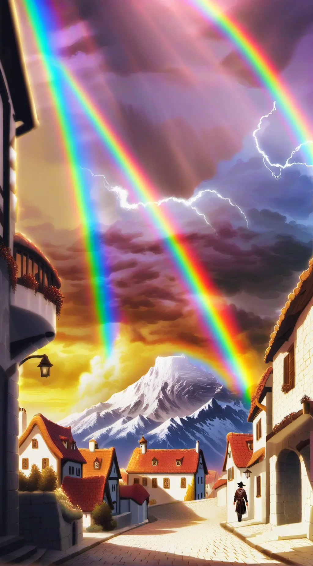 ai character: sprunki Christmas background