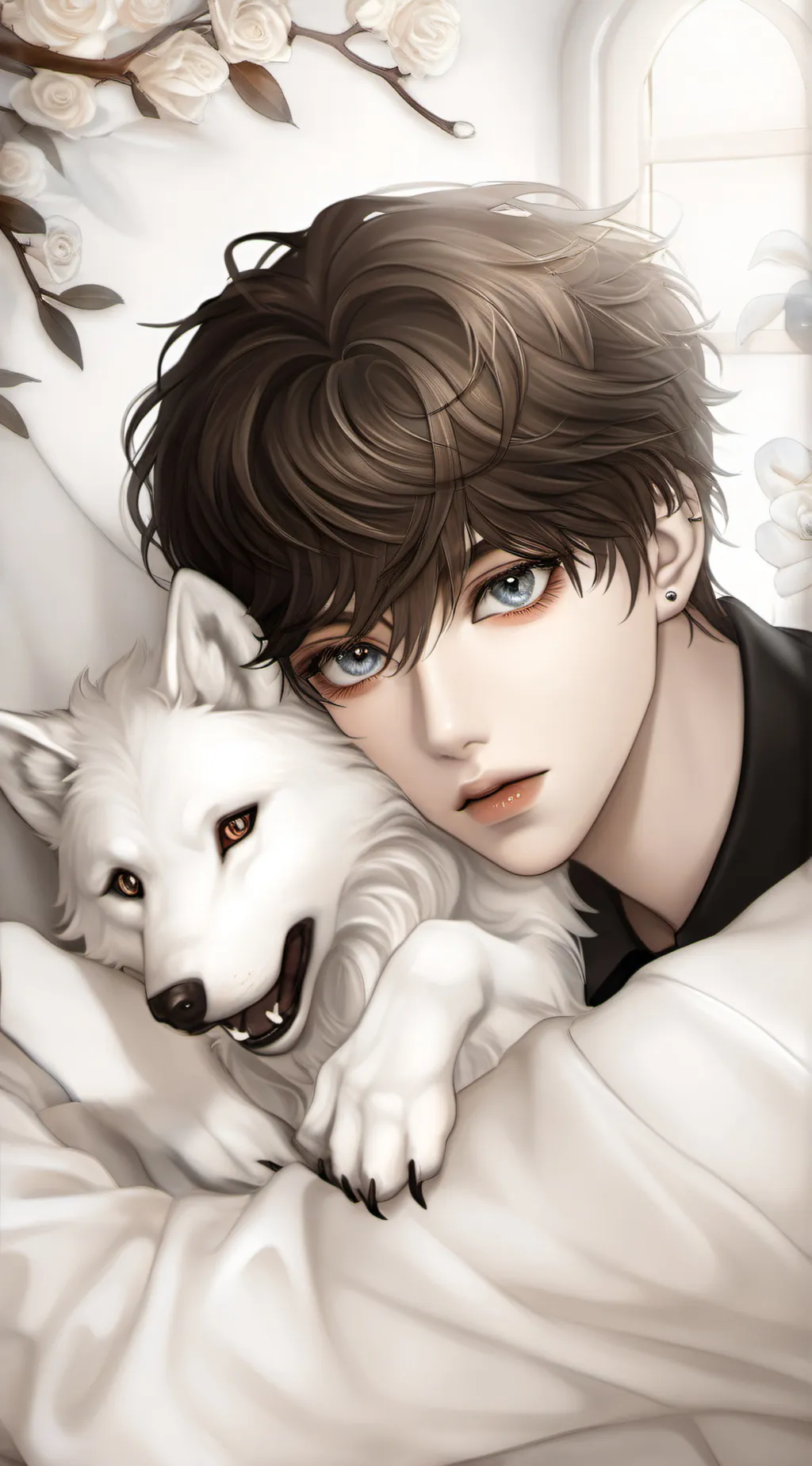 ai character: leo background