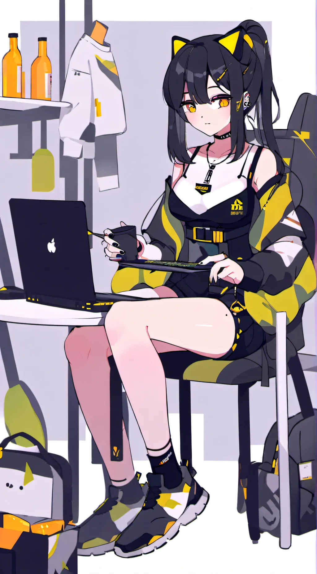 ai character: luz background