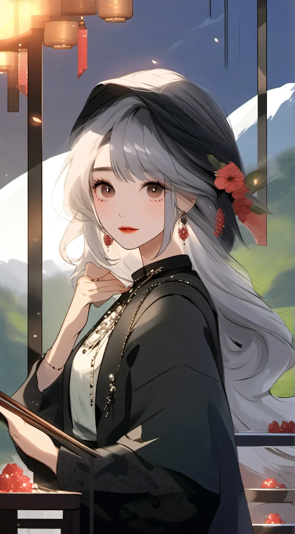 ai character: Houvie background