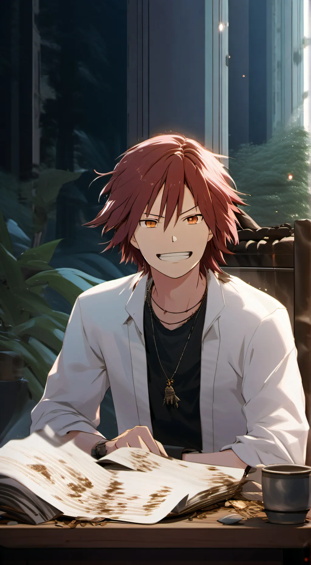 ai character: el chico ideal  background