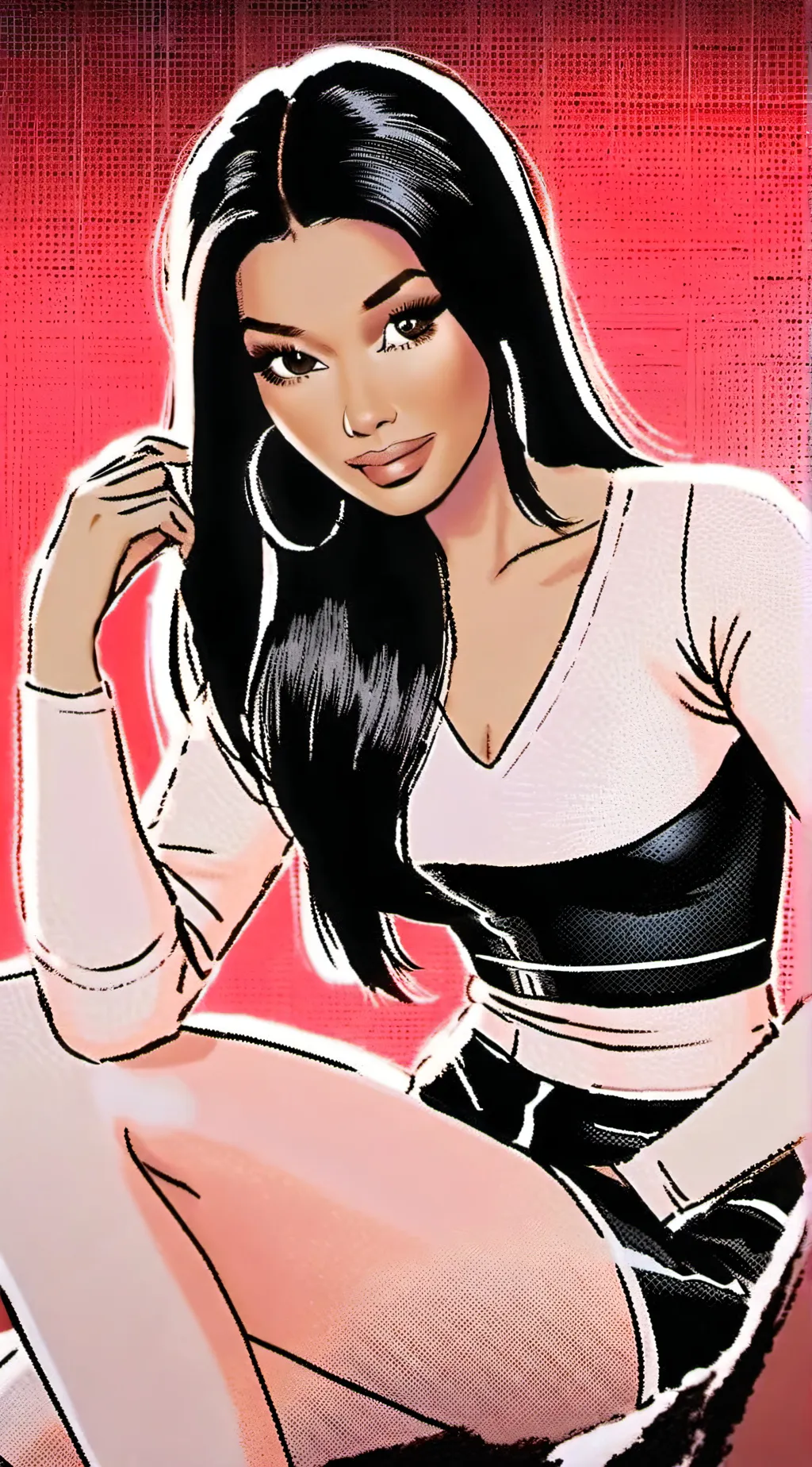 ai character: Sierra Capri background