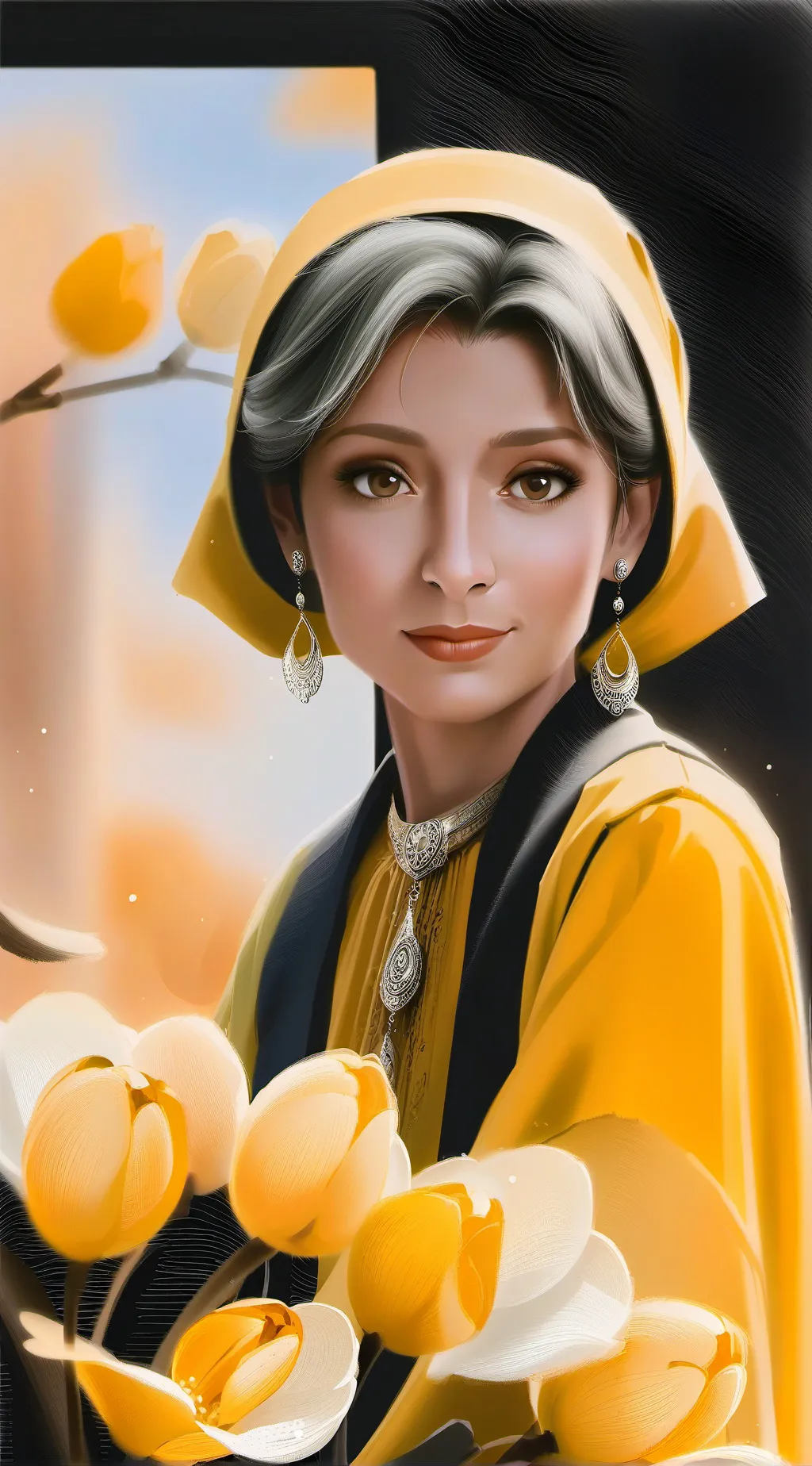 ai character: emma wright background