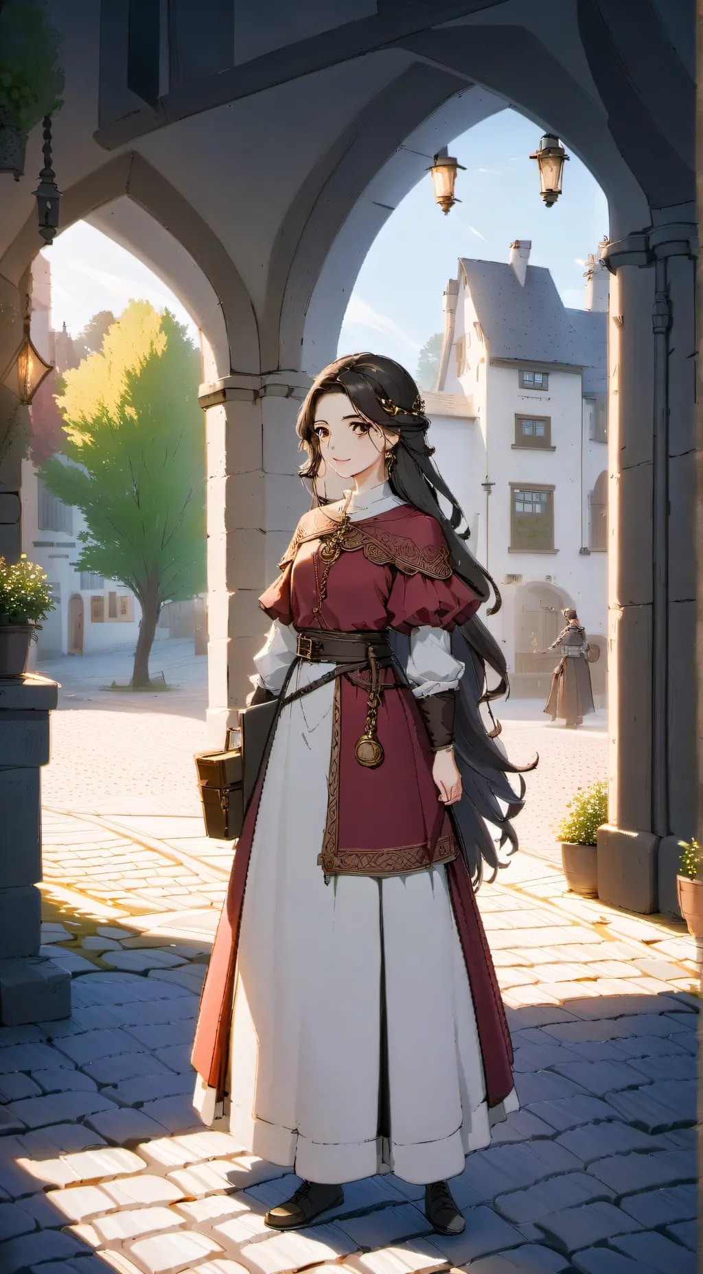 ai character: Emilia background