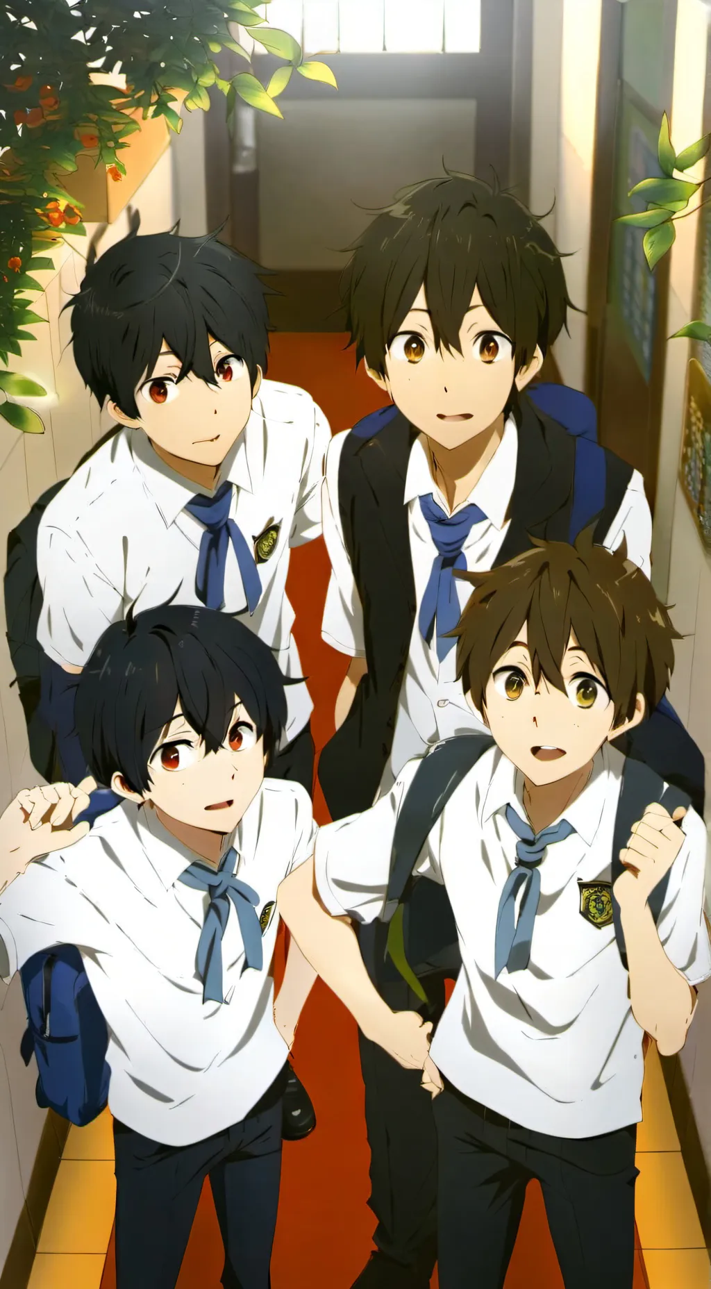 ai character: popular boys background