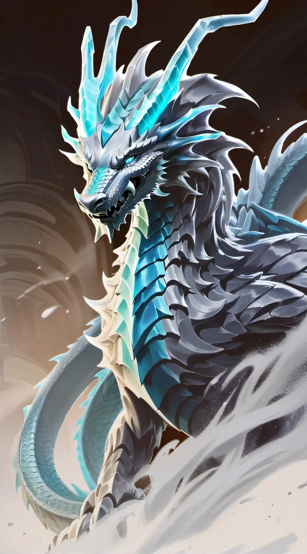 ai character: Winter (wof) background