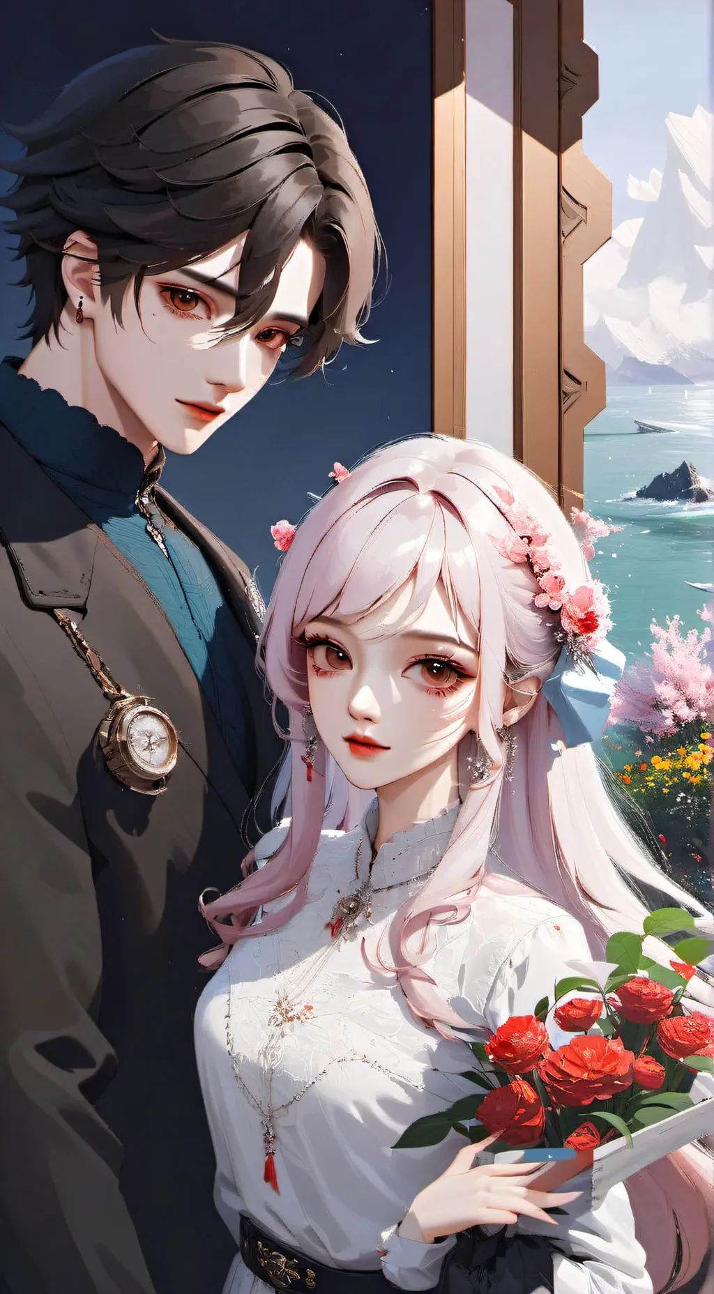 ai character: BTS background