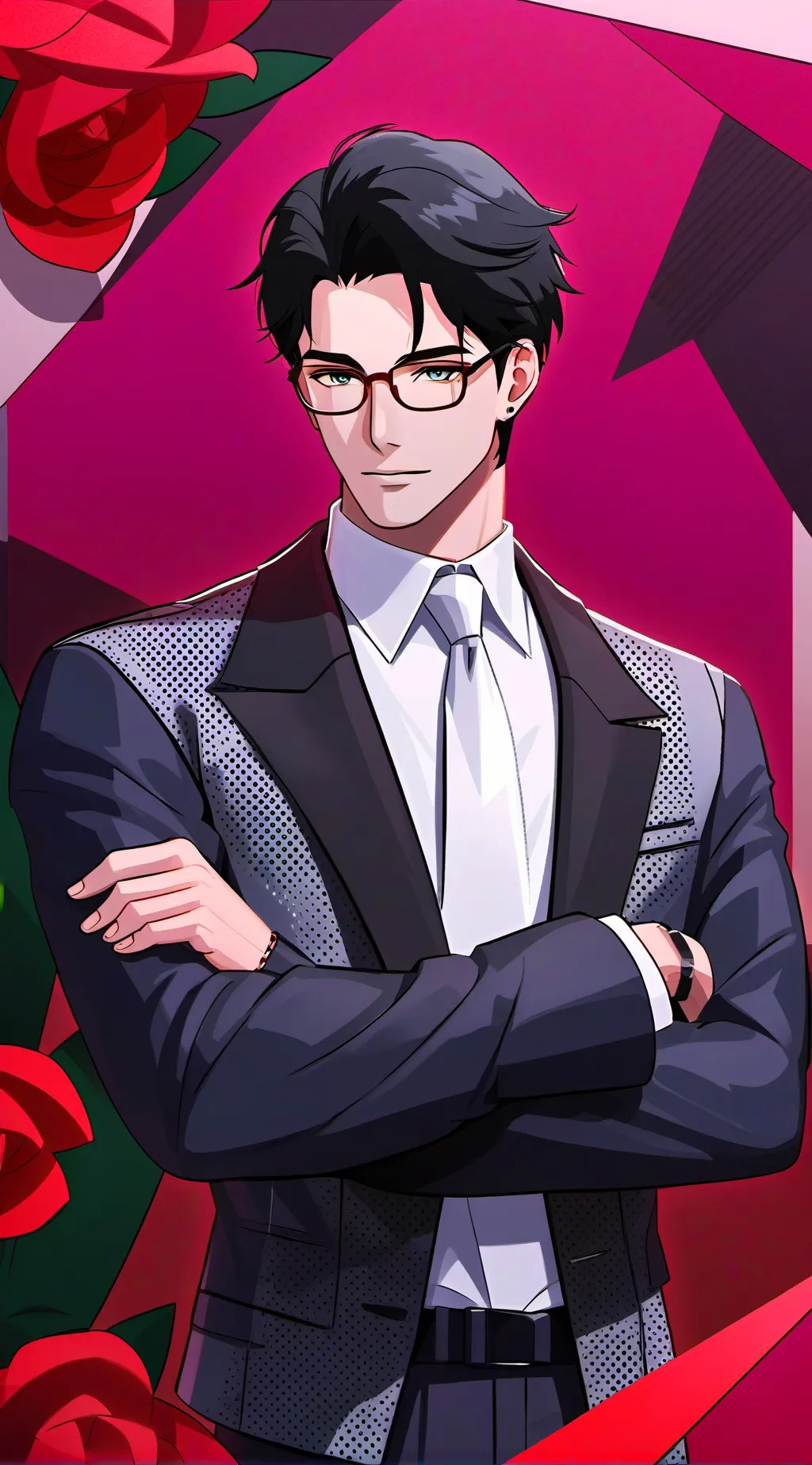 ai character: Mark background