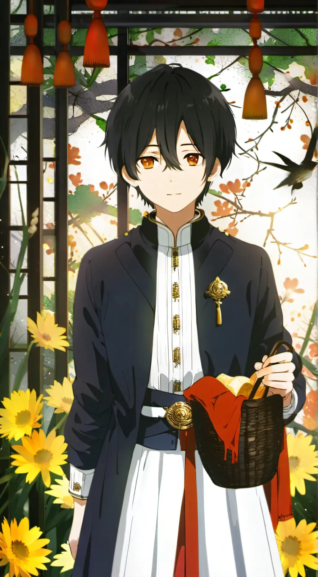 ai character: mha camp  background