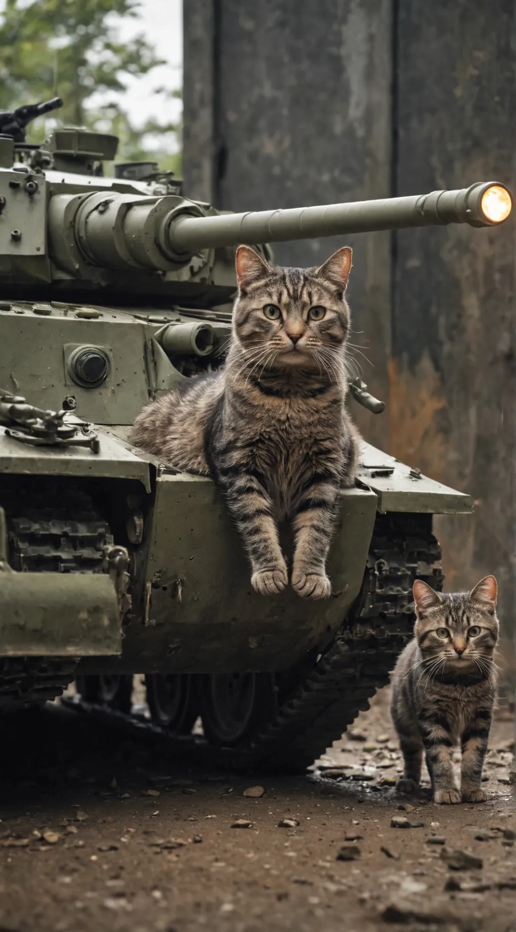 ai character: Cat 3.0 background