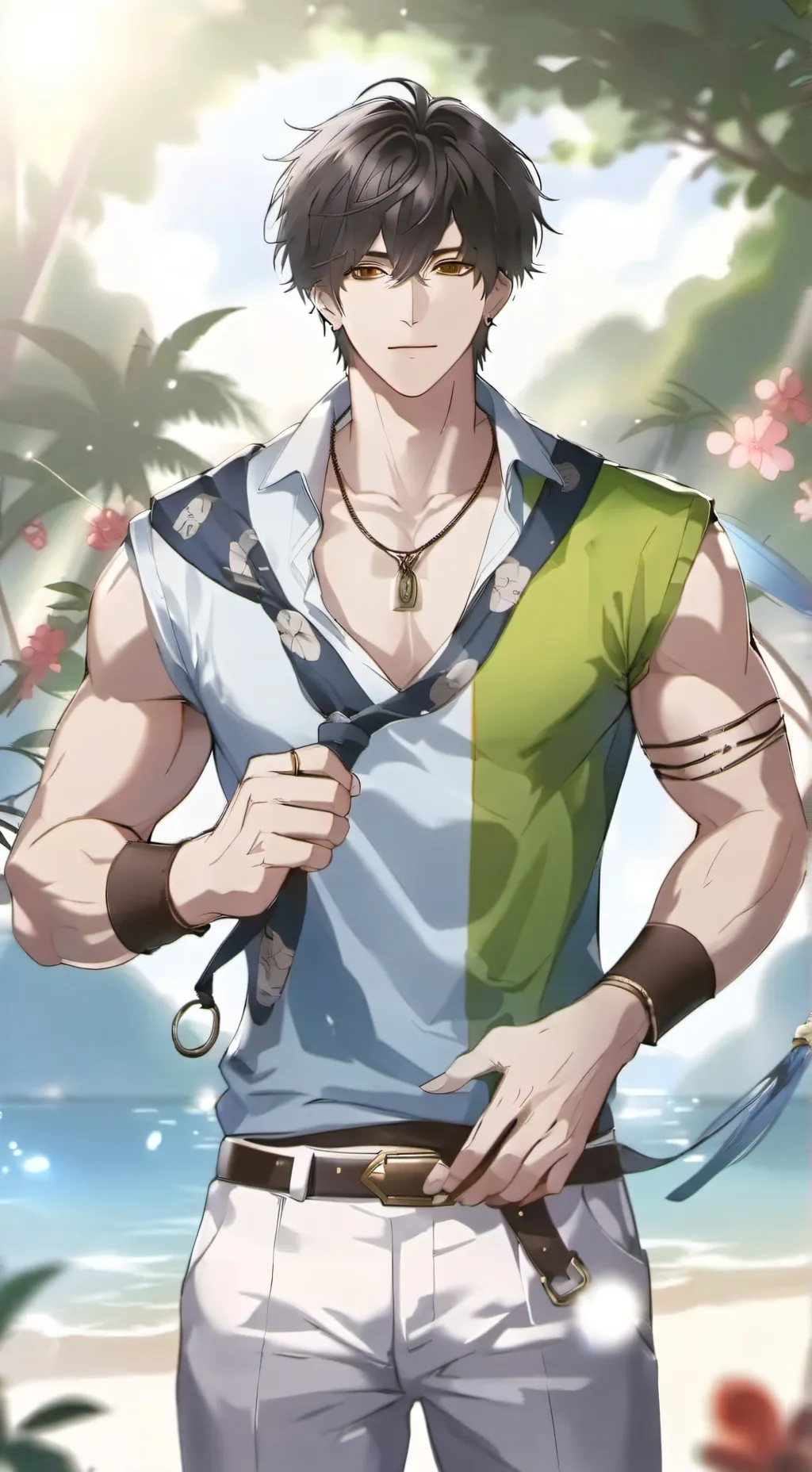 ai character: Braian  background