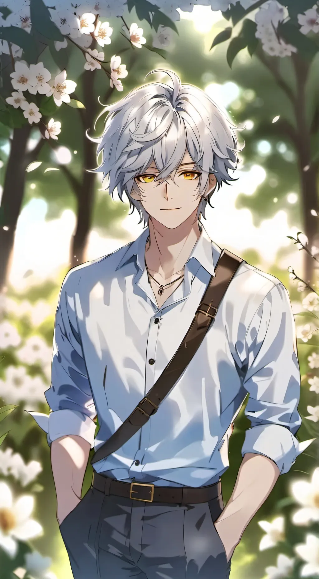 ai character: calvin background