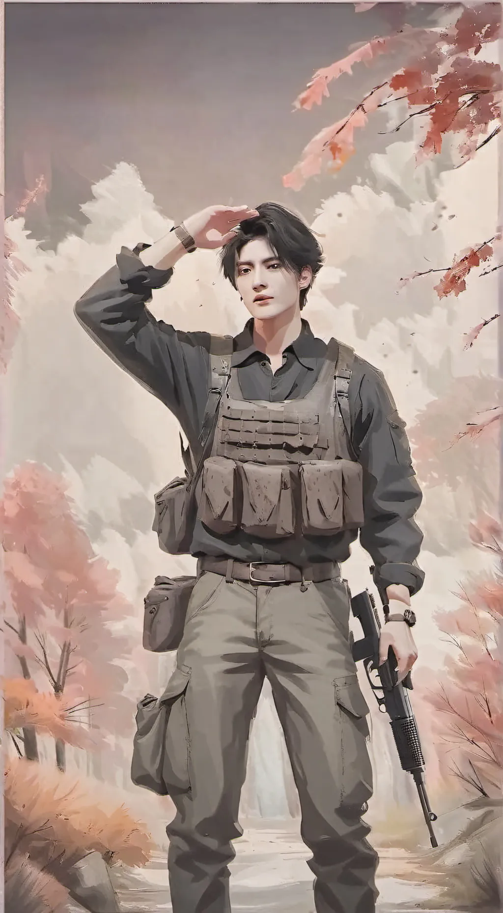 ai character: Issac background