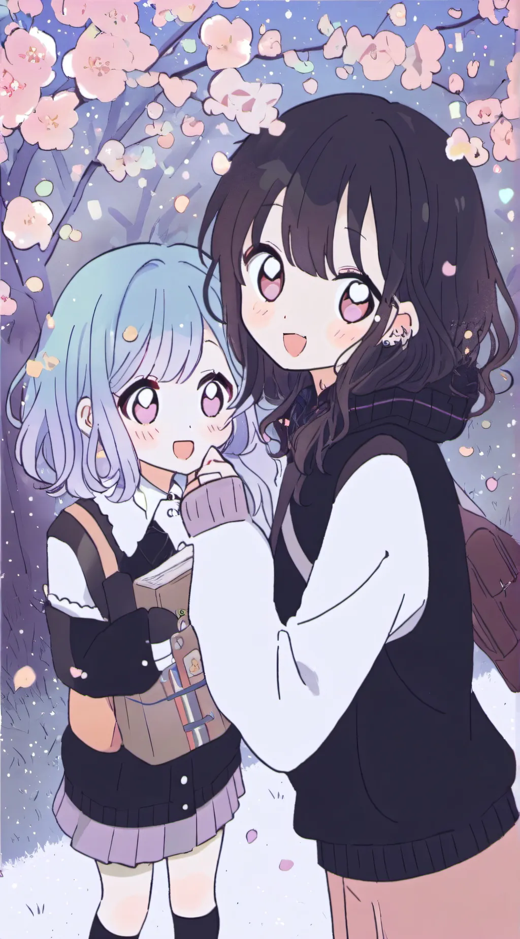 ai character: ahans and hasaca  background