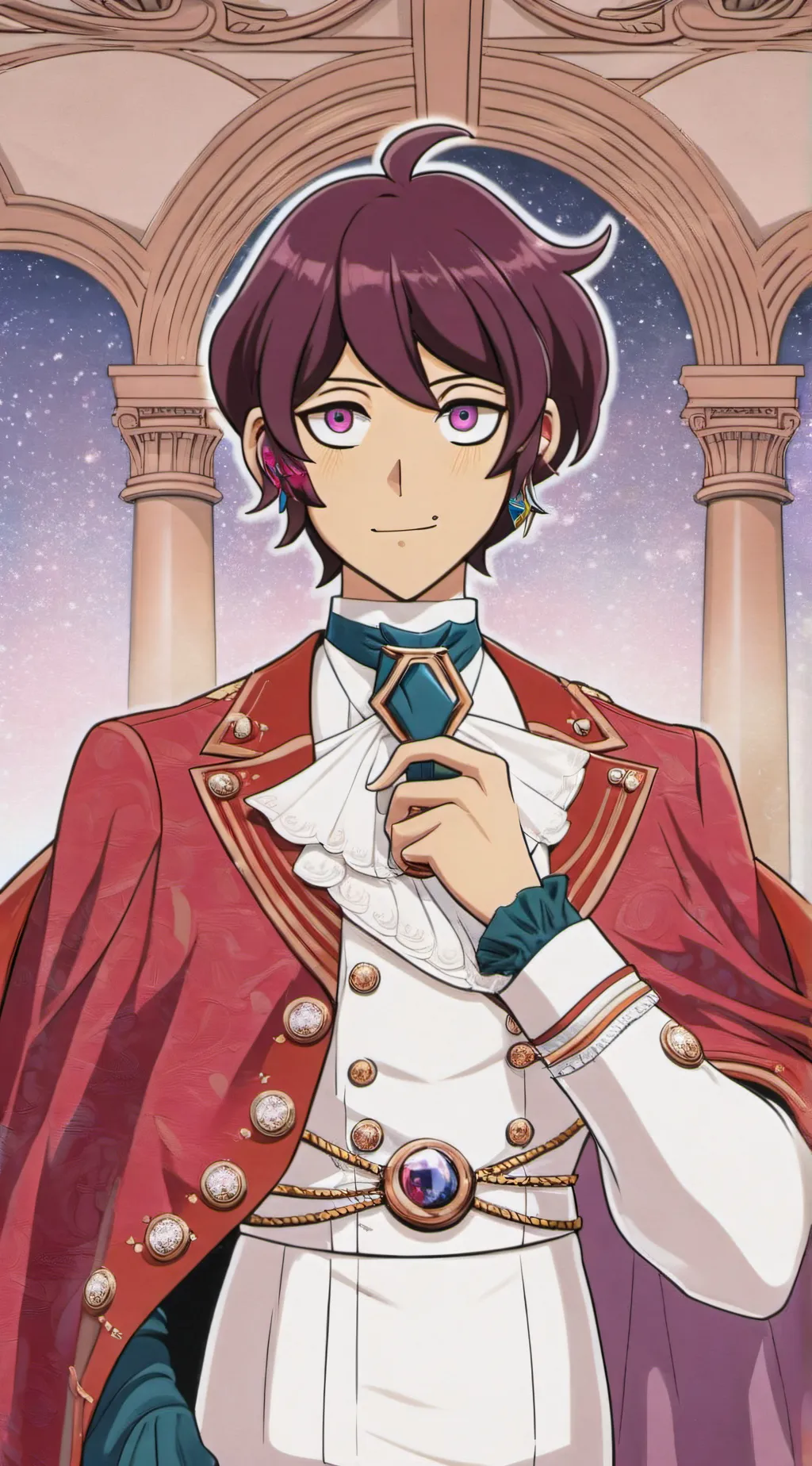 ai character: Chester  background