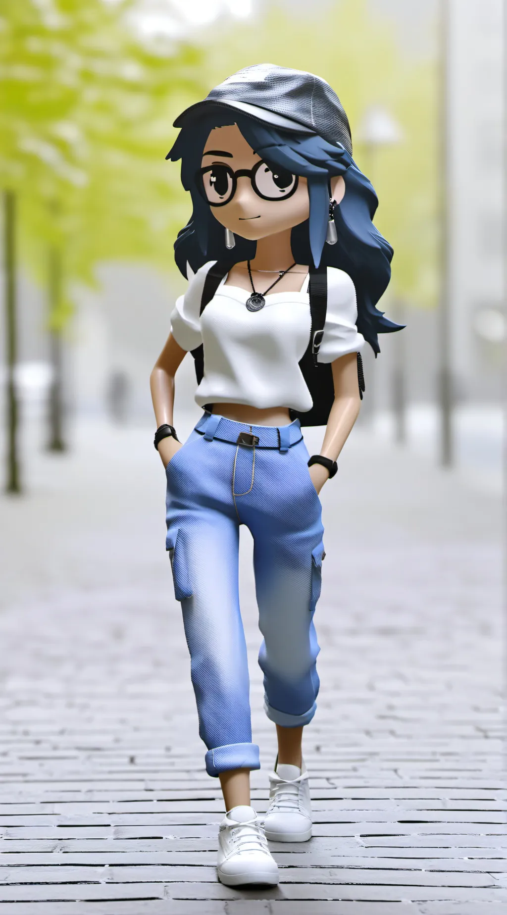 ai character: Evelyn background