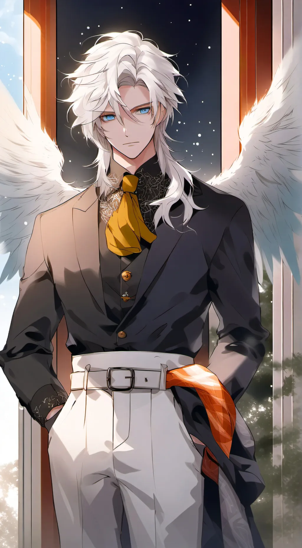 ai character: ♡Dawn♡~ background