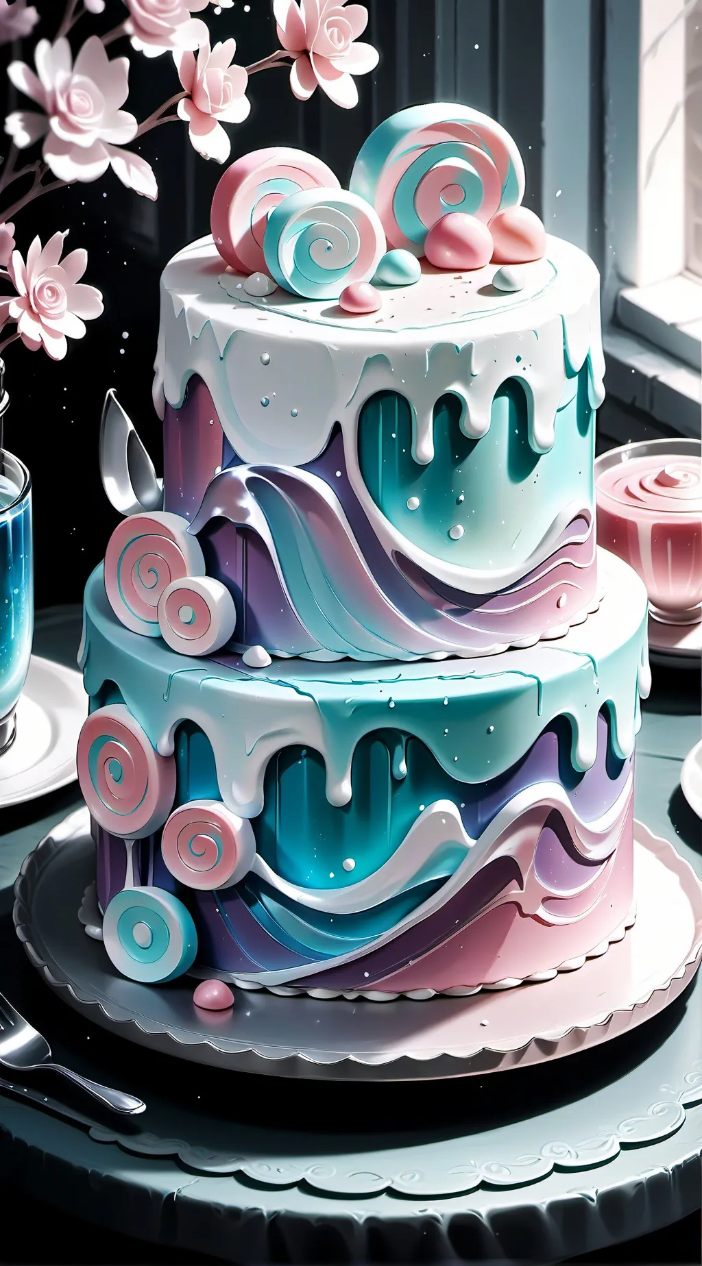 ai character: janet's birthday background