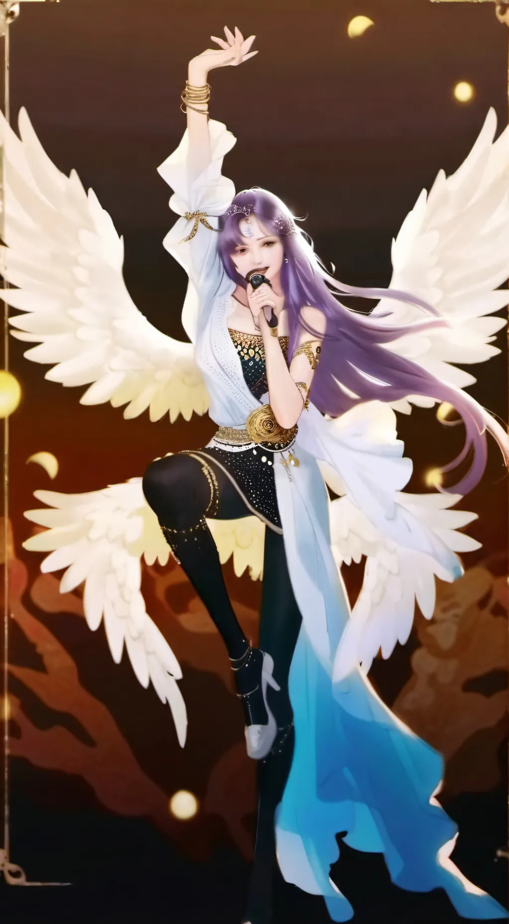 ai character: Is dead background