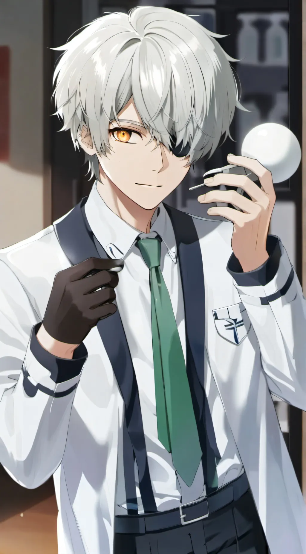 ai character: Dr. Woods (Kai) background