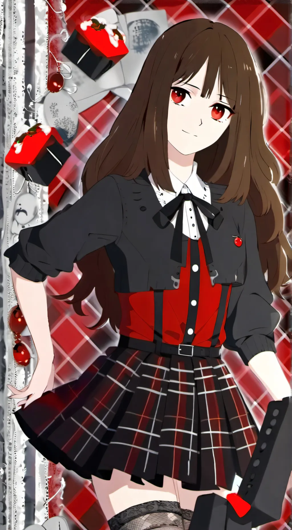 ai character: ICloudy  background