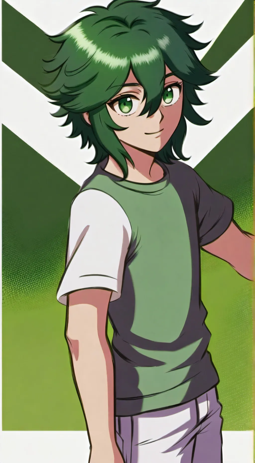 ai character: Shun de Androme  background
