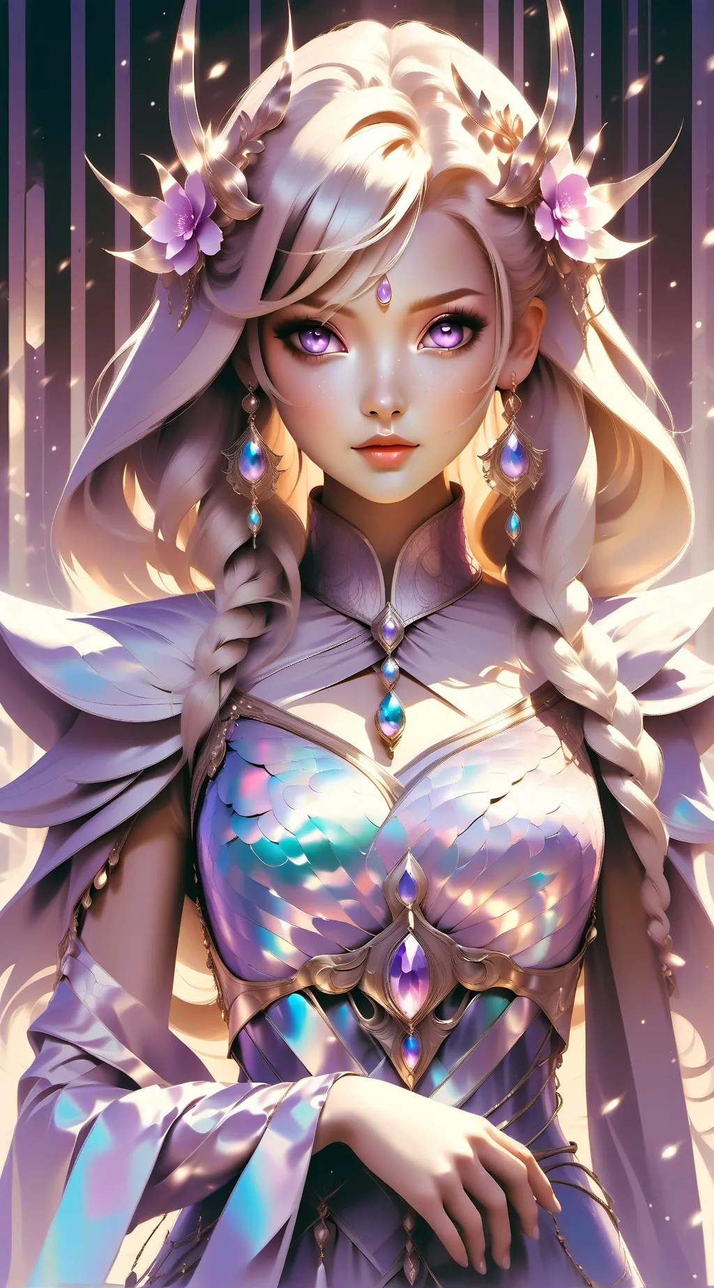 ai character: ur gf background