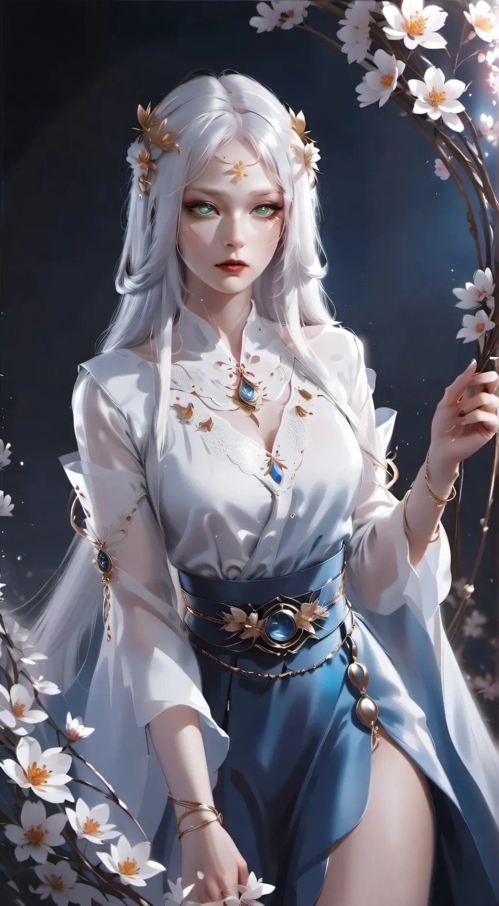 ai character: Kaguya background