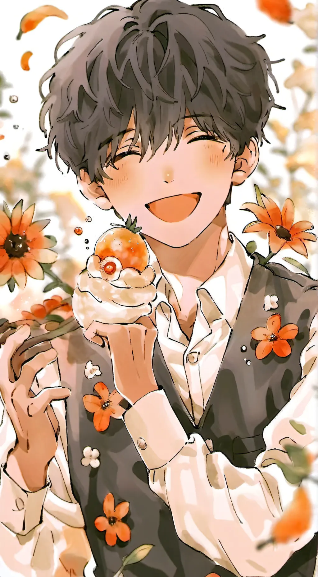 ai character: Theo background