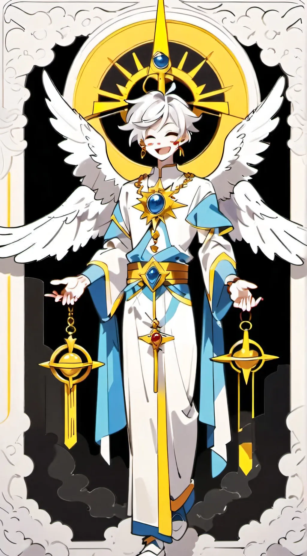 ai character: Lucifer background