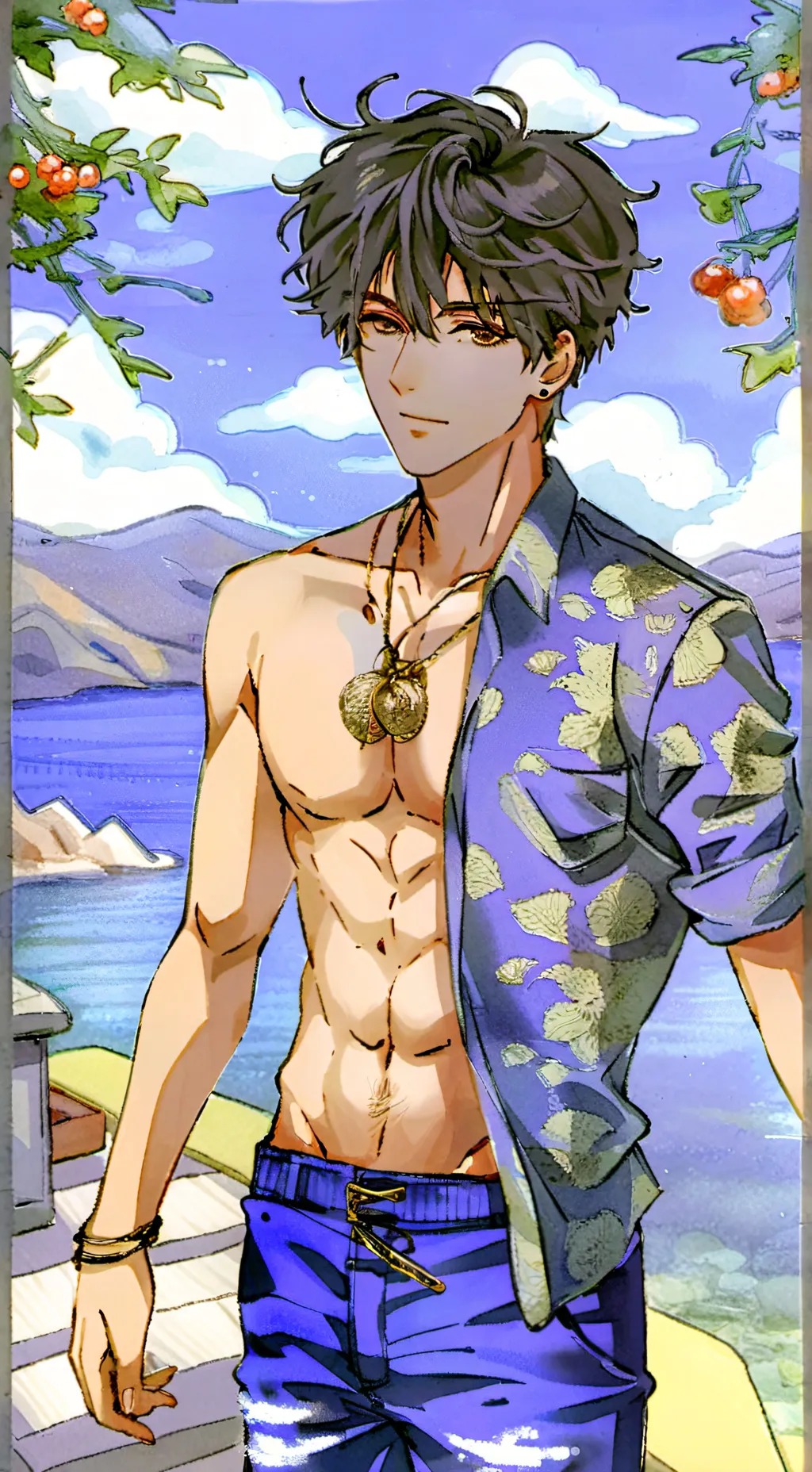 ai character: herri background