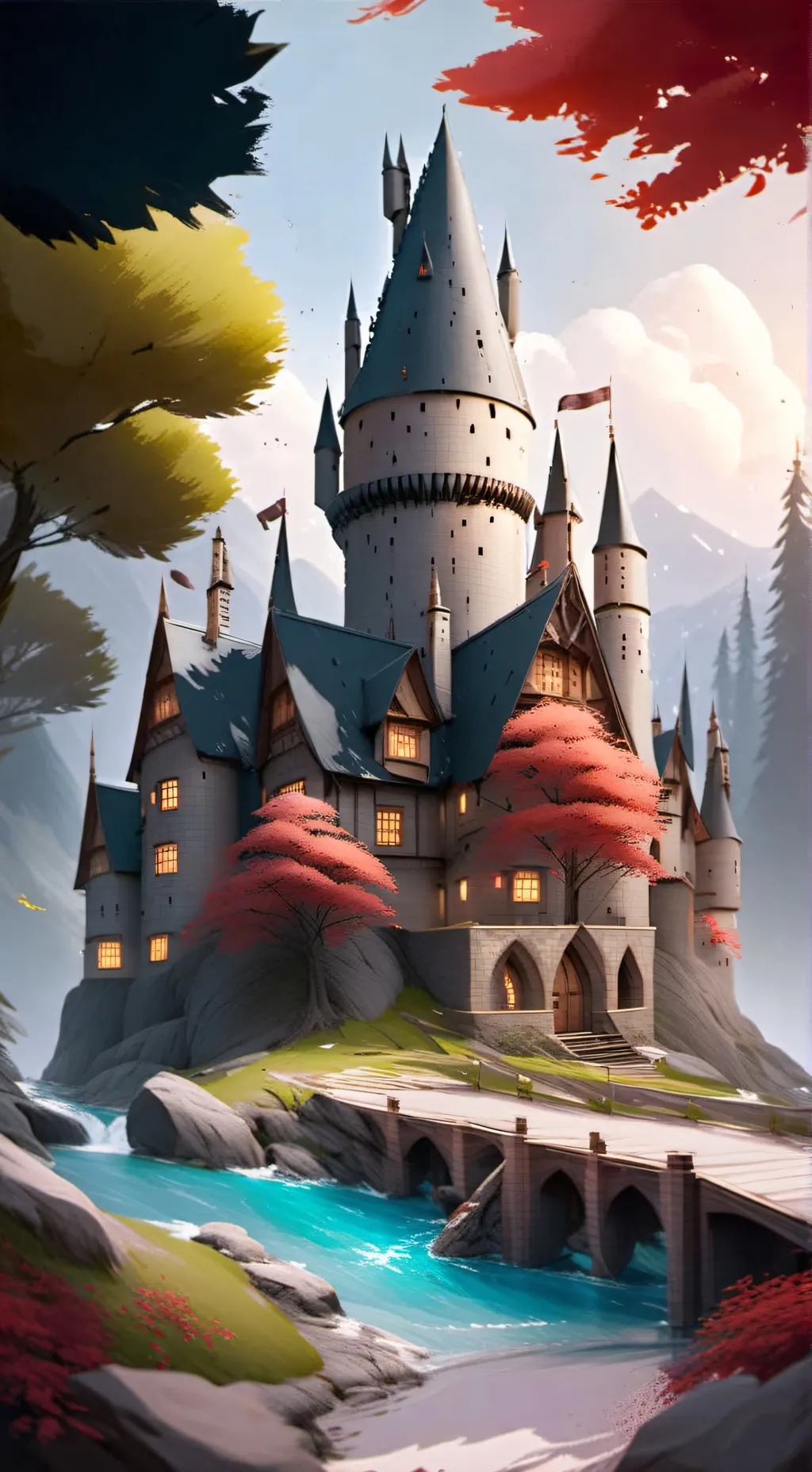 ai character: Hogwarts pt2 background