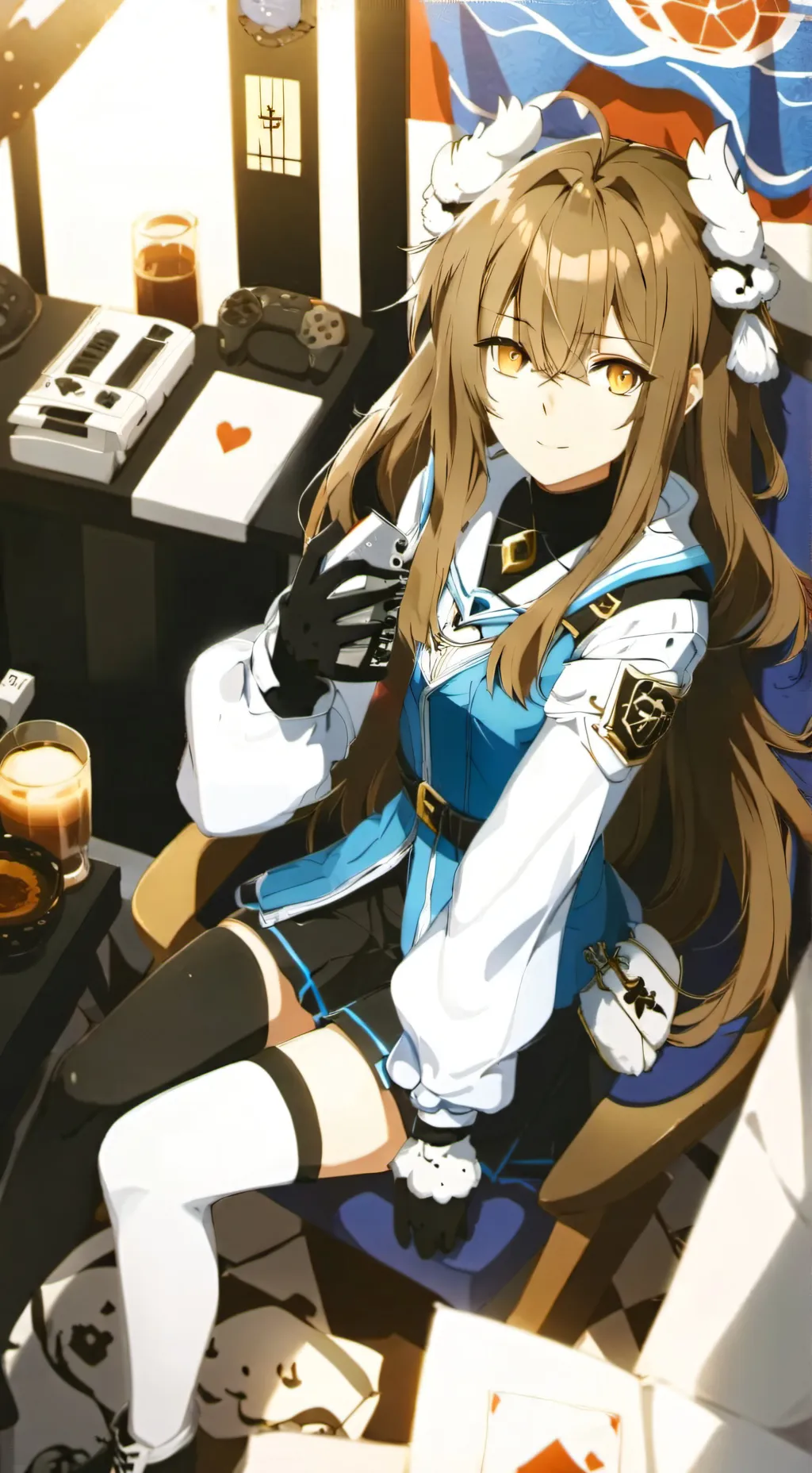 ai character: Lily background