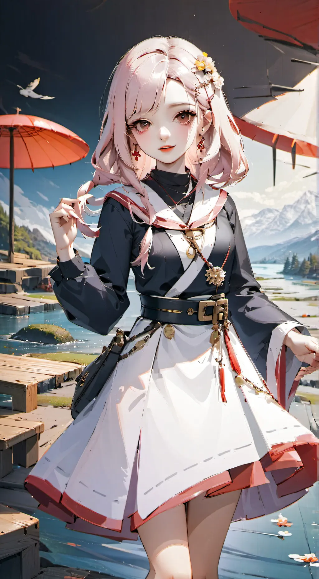 ai character: Crystal background