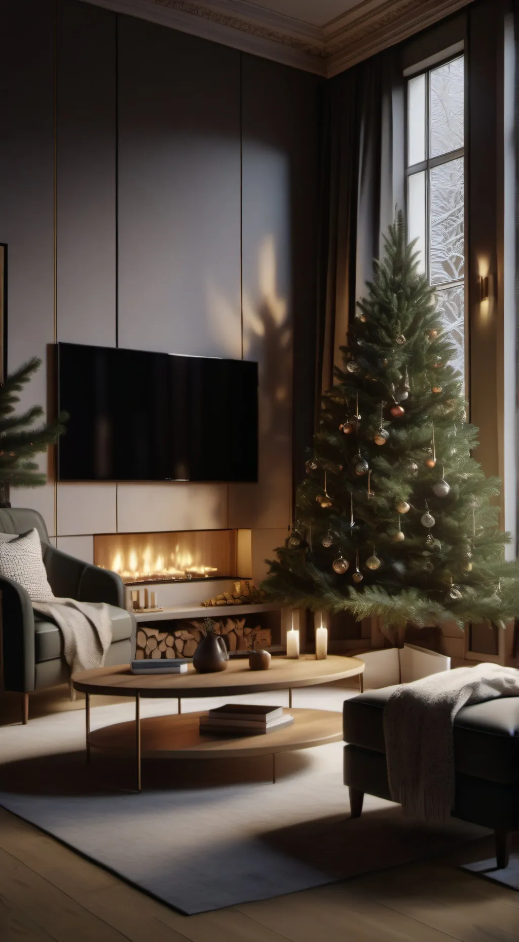 ai character: HH December  background