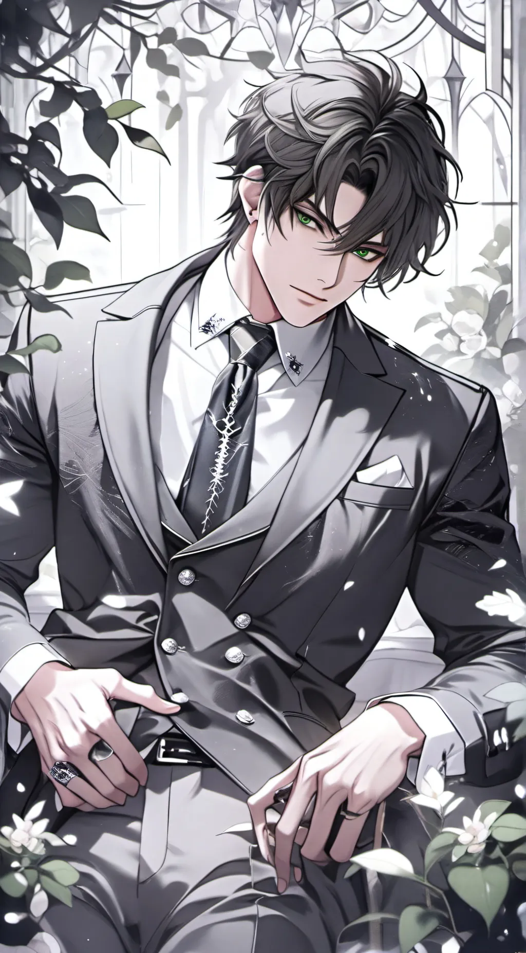 ai character: Roberts😊💕 background