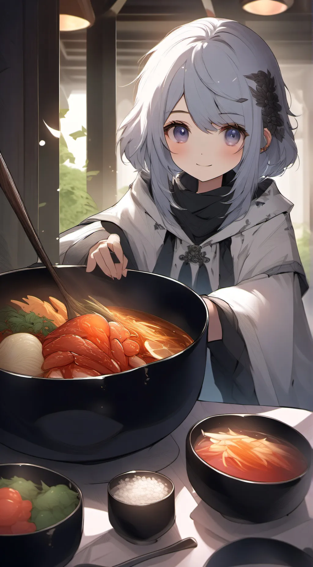 ai character: A million⭐️ background