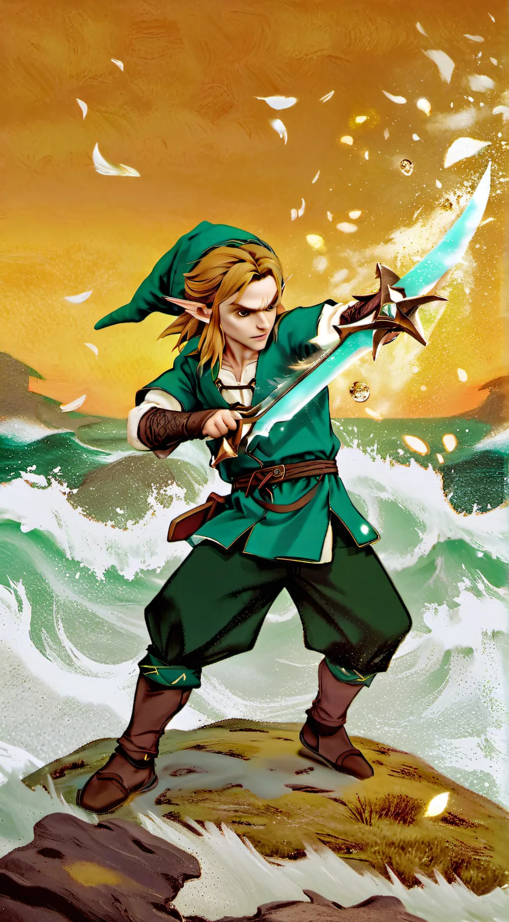 ai character: Hyrule warriors  background