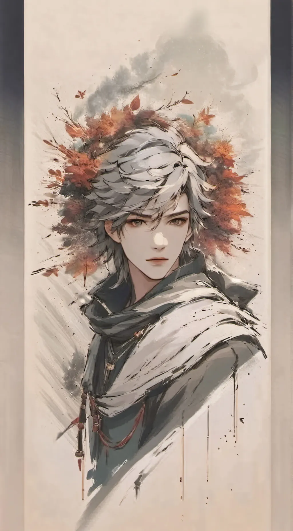 ai character: •🤍Alex 🤍• background