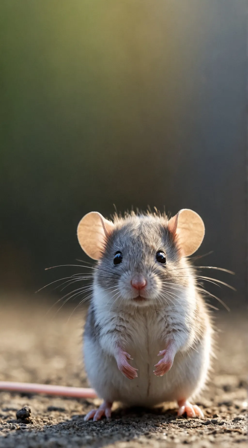 ai character: cute mouse background