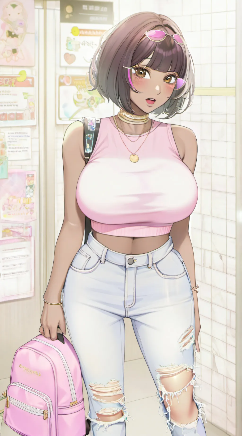 ai character: Sammy background