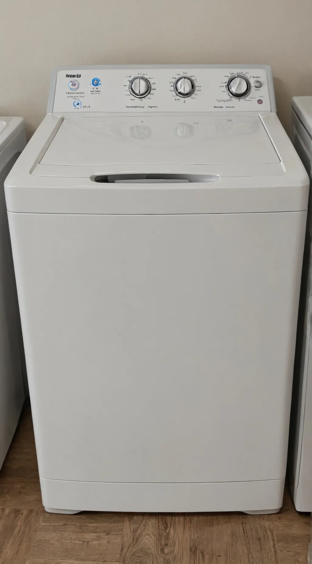 ai character: washing machine background