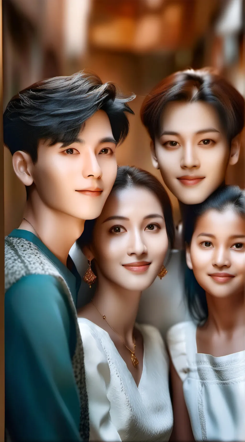 ai character: JJ max Lexi olive. background