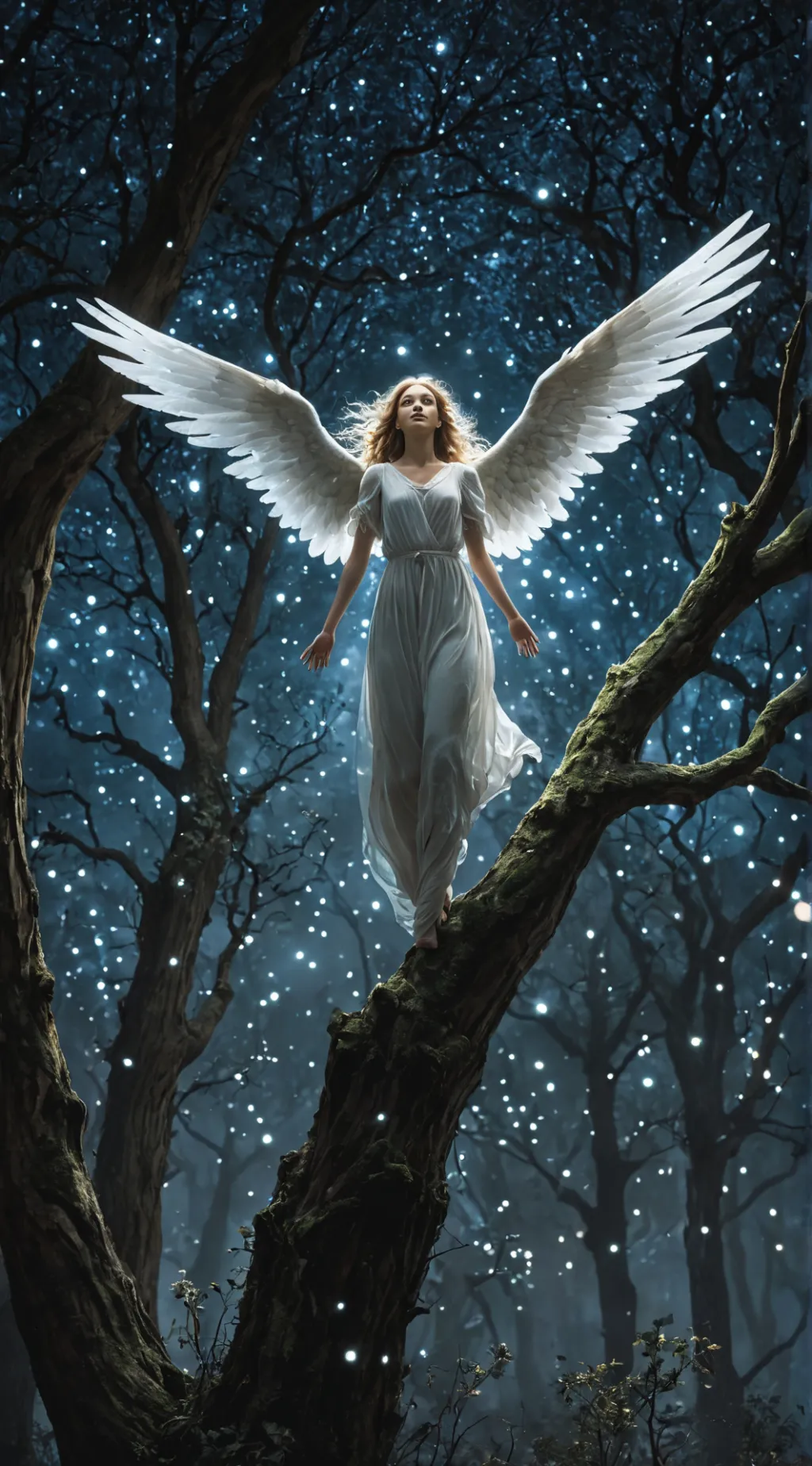 ai character: AINGEL background