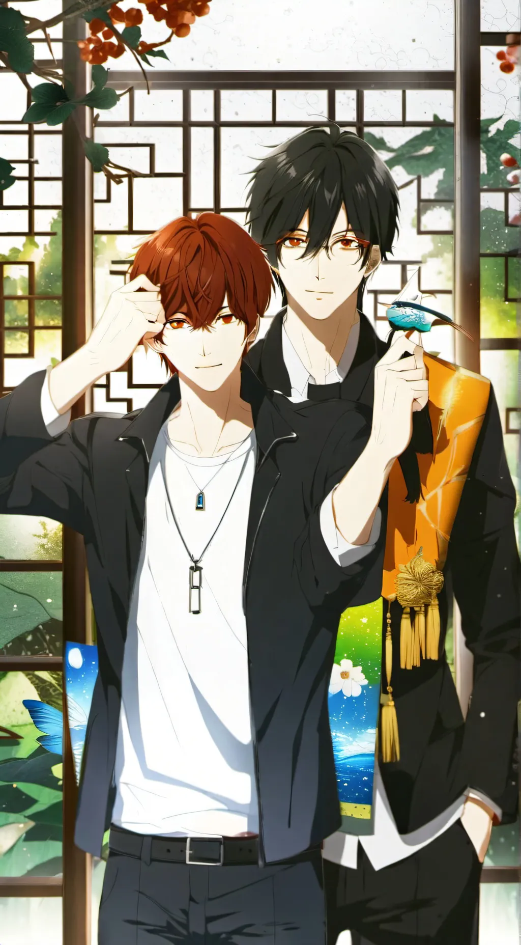 ai character: 🐬🐻JAMES🧊🦐 background