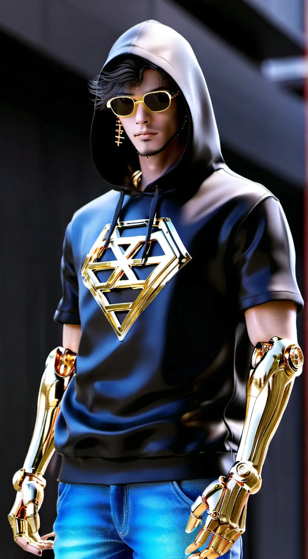 ai character: Max background