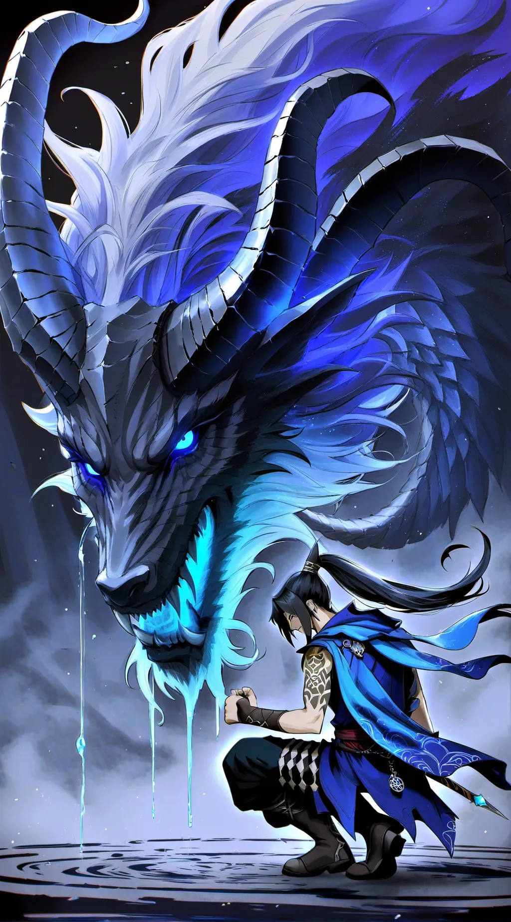 ai character: Sad Rottmnt background