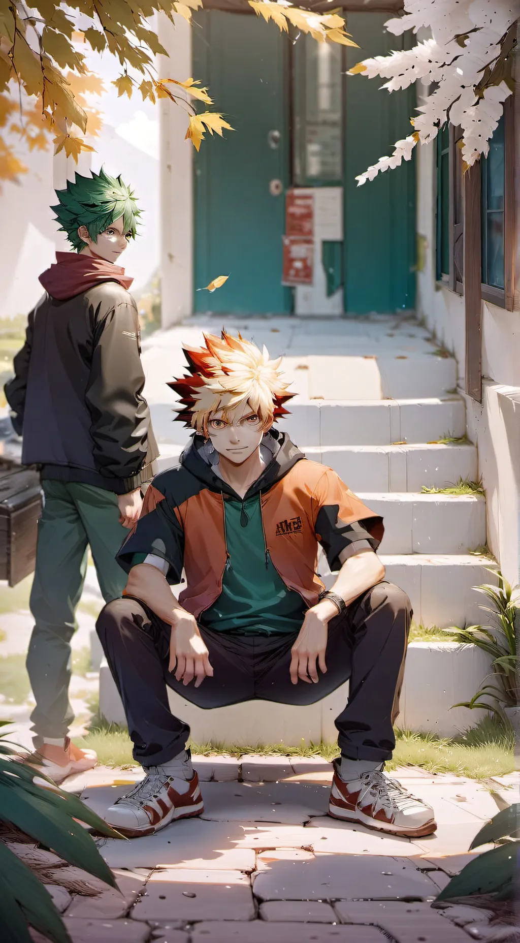 ai character: kacchan (bkdk) background