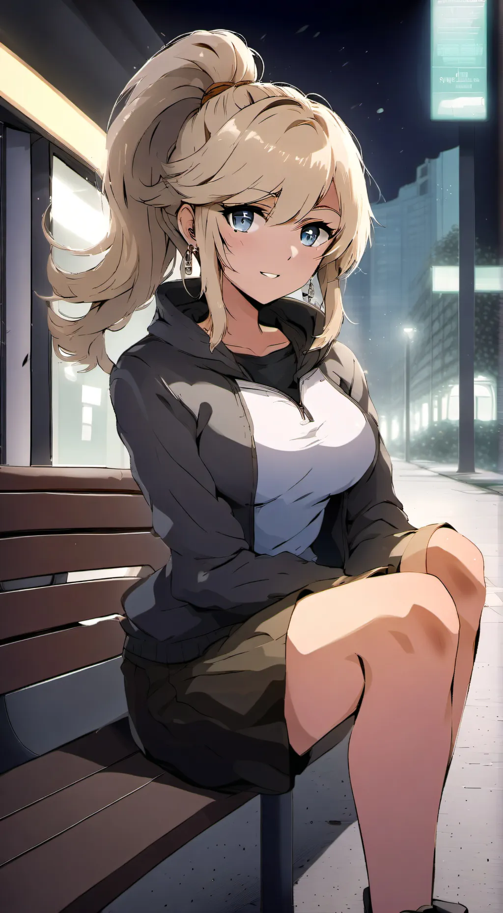 ai character: Melody background