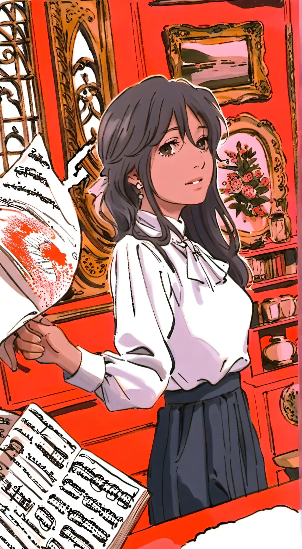 ai character: fatima gaspar  background